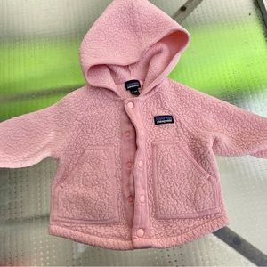Patagonia baby retro pile fleece jacket